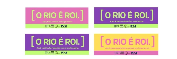 Clube de Criação do Rio de Janeiro, Central de Outdoor, Associação Brasileira de Marketing & Negócios e Grupo de Mídia do Rio de Janeiro lançam “O Rio é ROI”